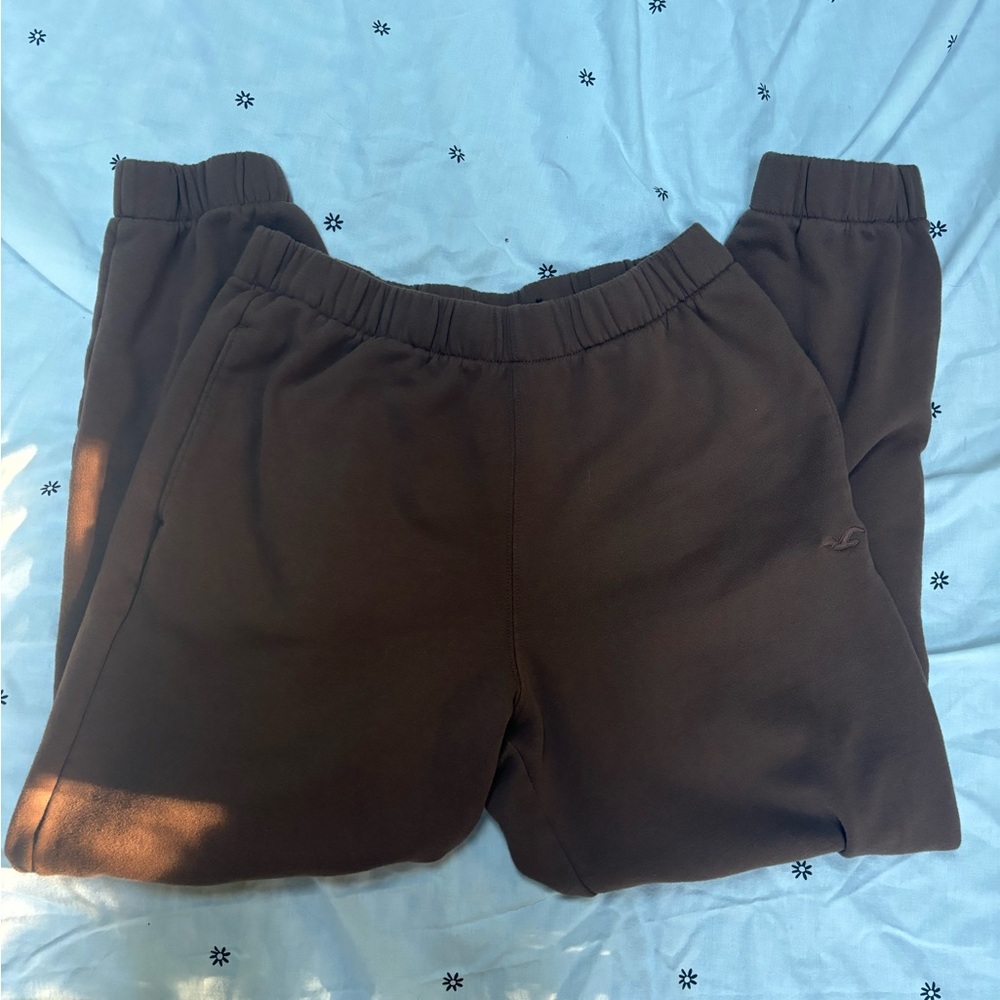 Hollister Brown Sweatpants Cozy Joggers